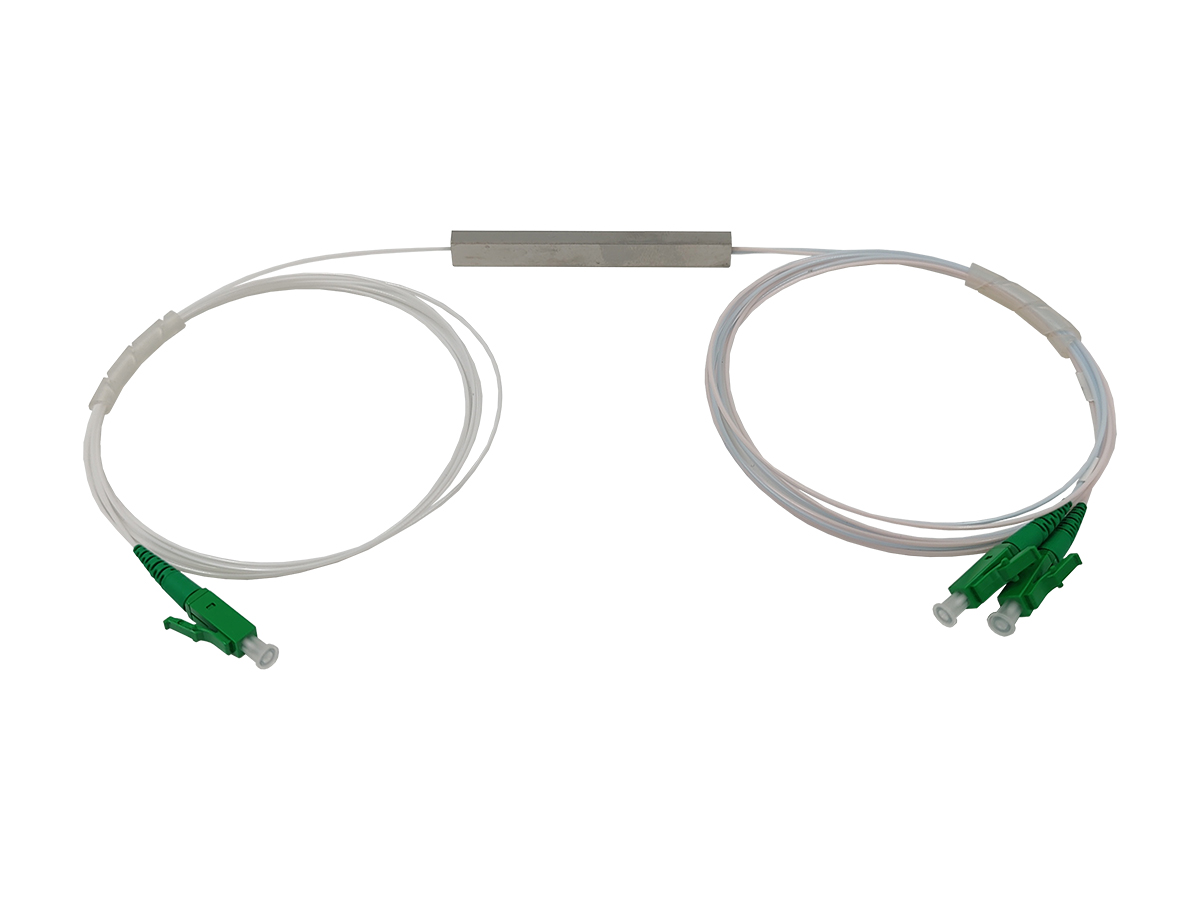 Jakaja 1:2 PLC Mini LC/APC 0,9 mm, 1 m