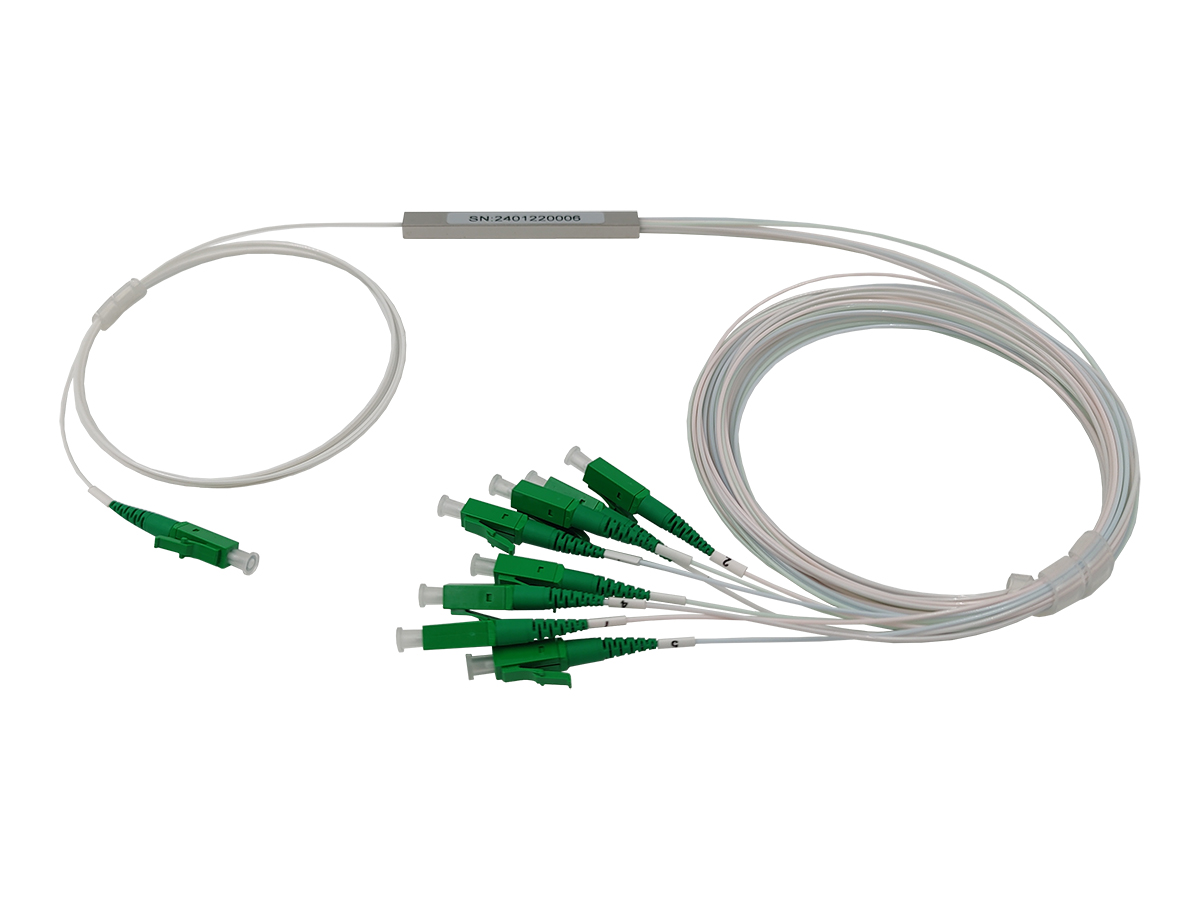 Jakaja 1:8 PLC Mini LC/APC 0,9 mm, 1 m