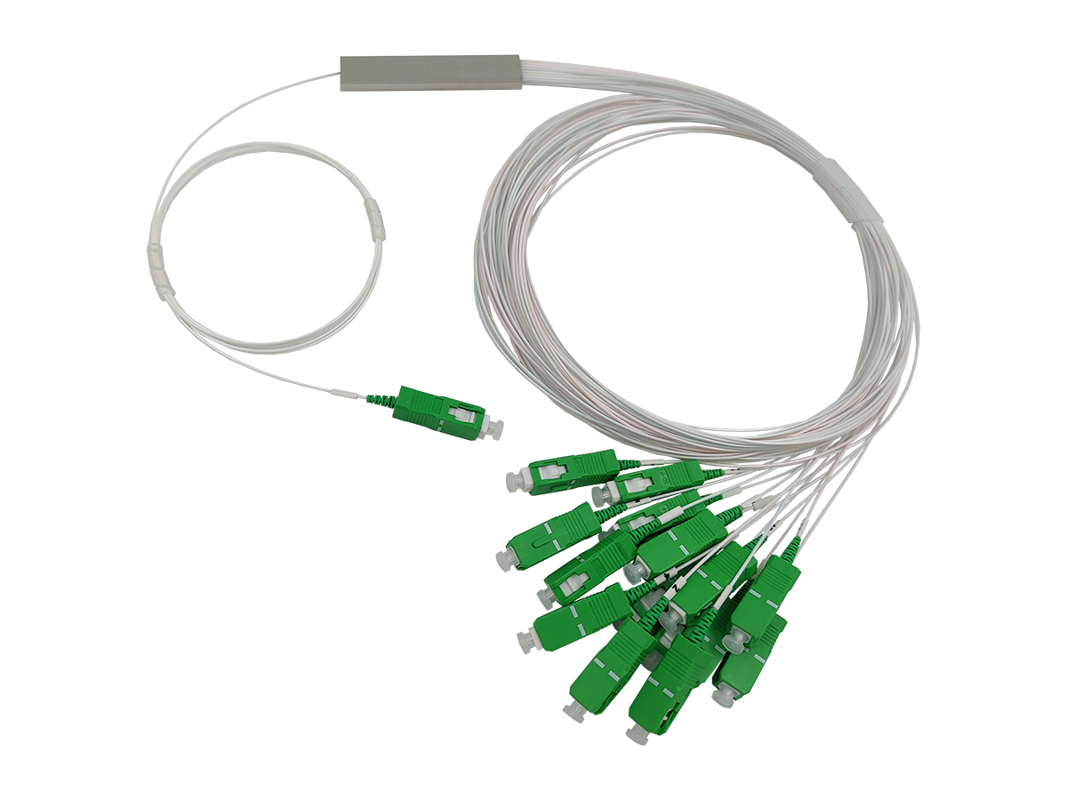 Jakaja 1:16 PLC Mini SC/APC 0,9 mm, 1 m