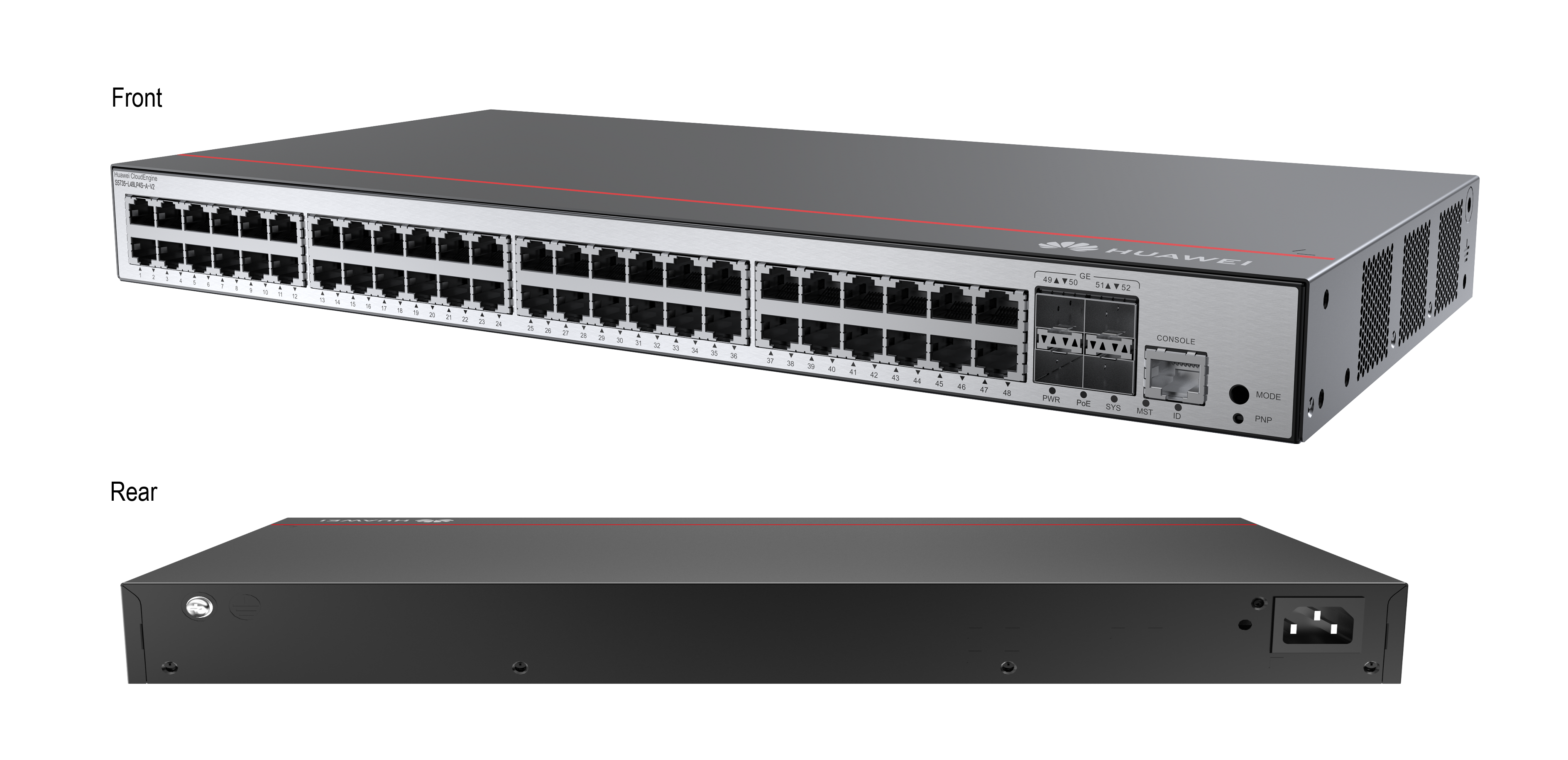 S5735-L48LP4S-A-V2 + Basic SW + Power Unit 