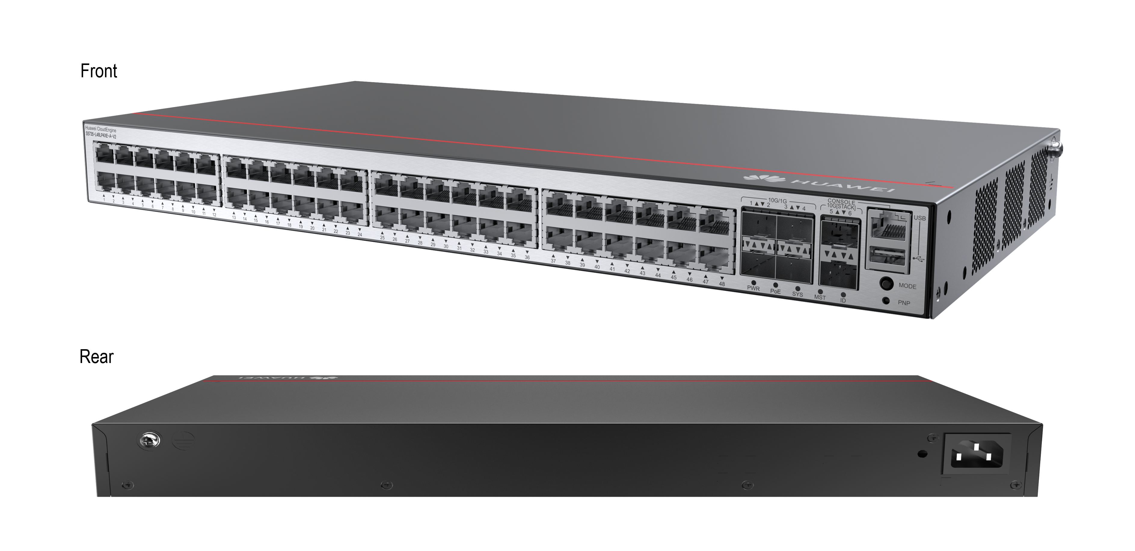 S5735-L48LP4XE-A-V2 + Basic SW + Power Unit 