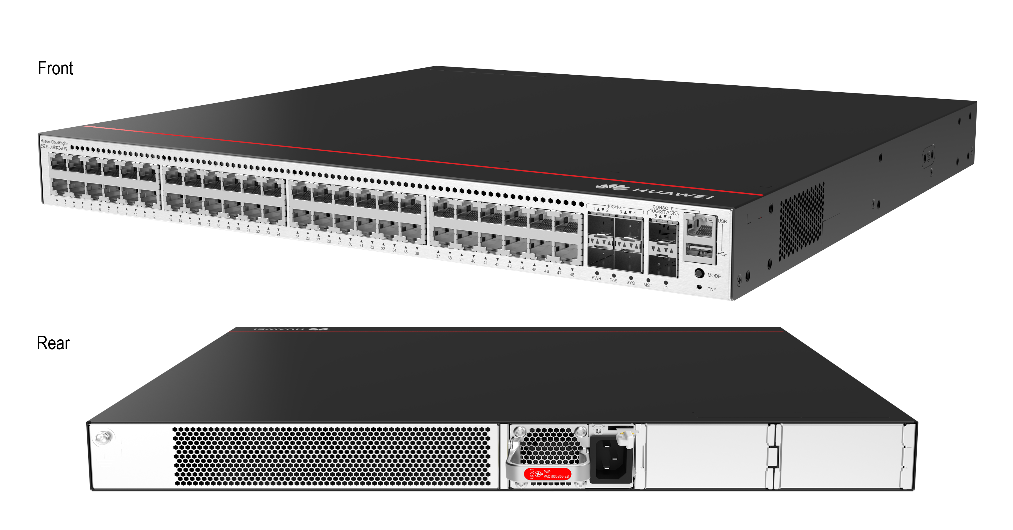 S5735-L48P4XE-A-V2 + Basic SW + Power Unit 