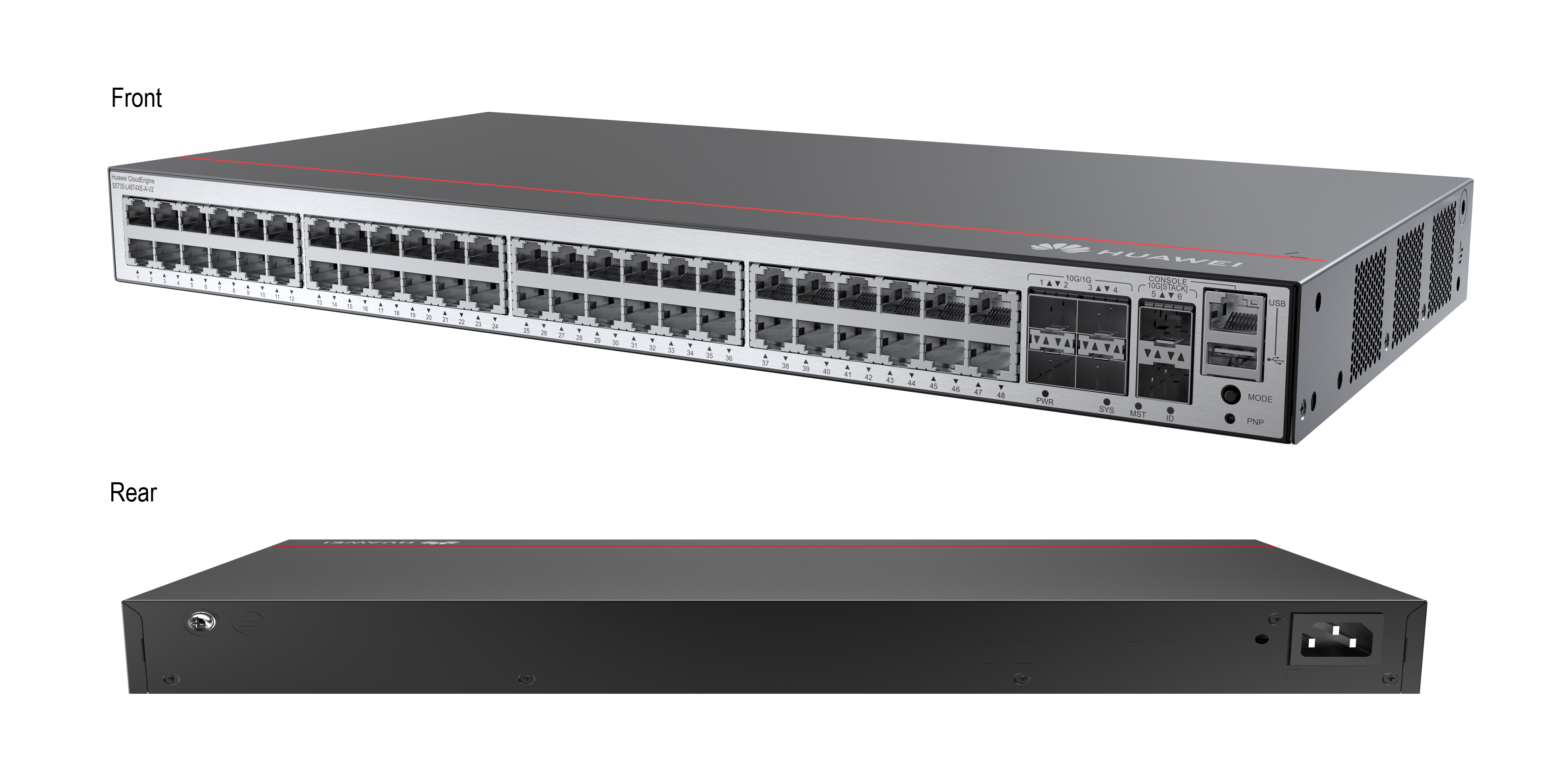 S5735-L48T4XE-A-V2 + Basic SW + Power Unit 