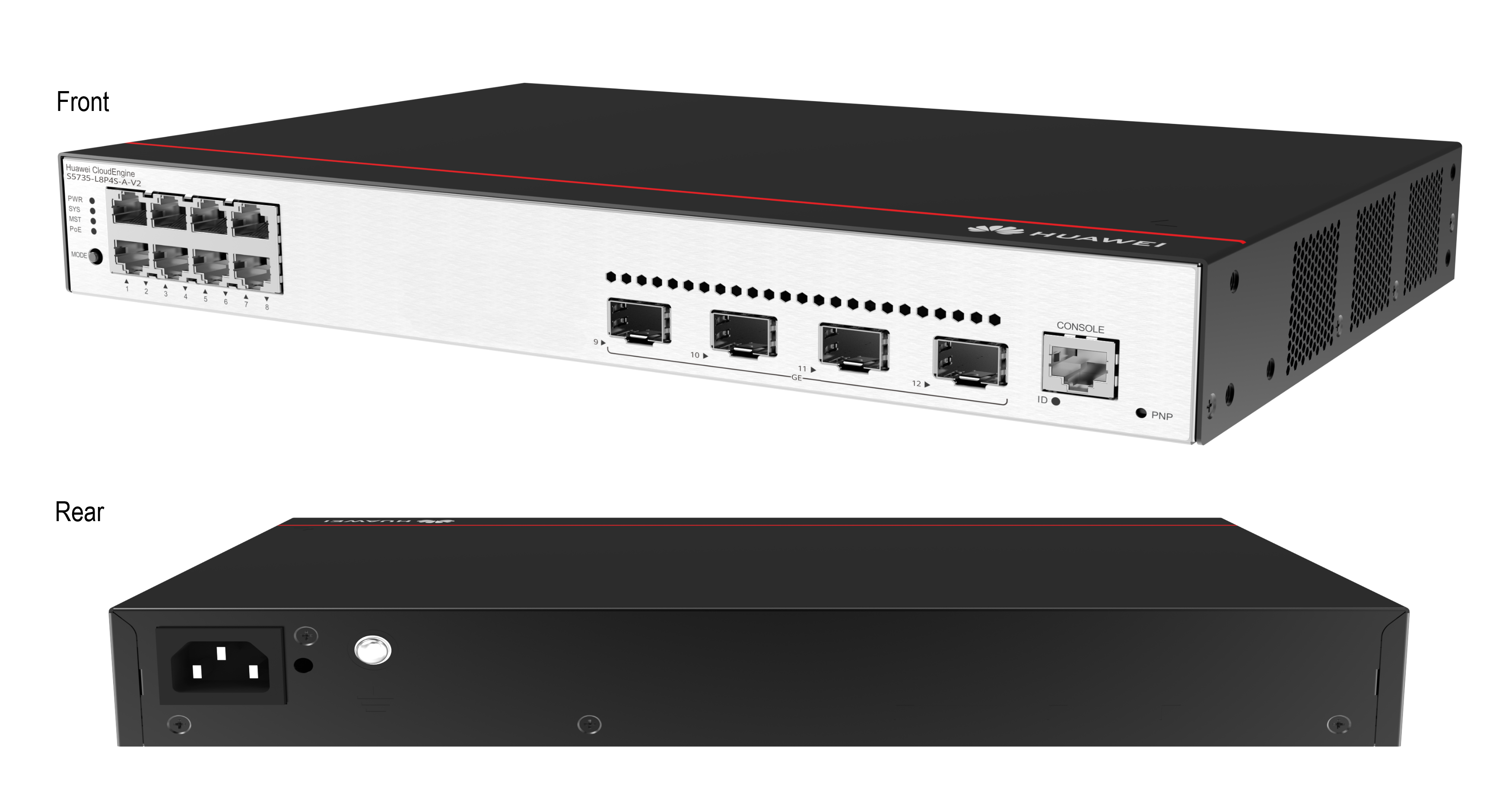 S5735-L8P4S-A-V2 + Basic SW + Power Unit 