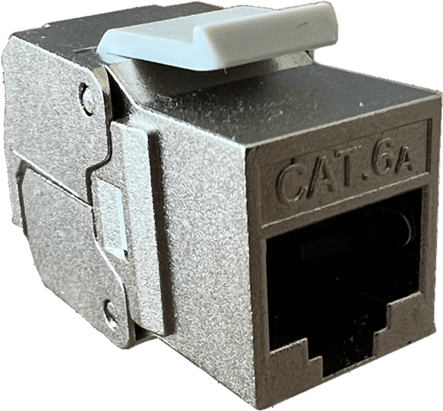APS Keystone CAT6A STP RJ45-liitin, työkaluton