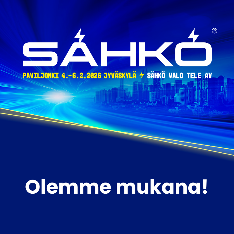 Olemme mukana SÄHKÖ 2026 -messuilla!